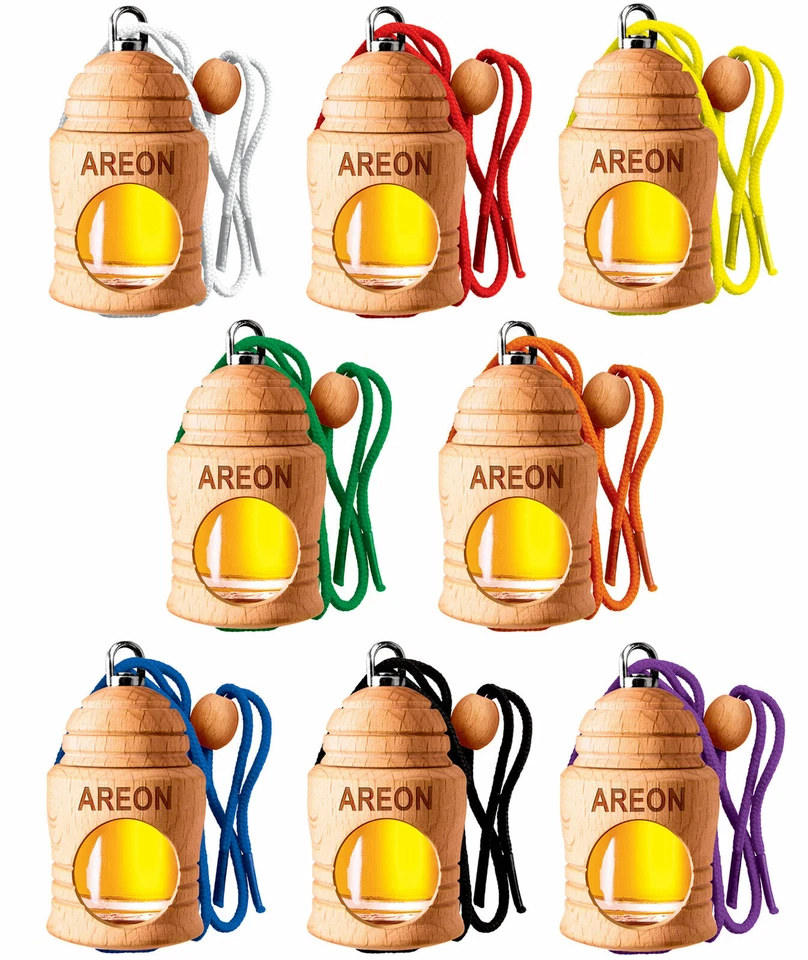 Ambientador de aire colgante AREON Fresco de larga duración natural para automóvil fragancia Foto 3 de 4