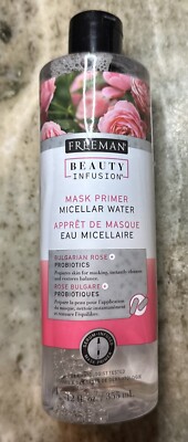 Freeman Beauty Infusion Mask Primer Micellar Pro Water 12 Oz Bulgarian Rose BENT