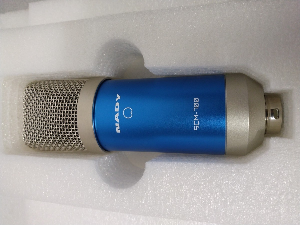 Nady SCM-700 Studio Condenser Microphone + Cables AS Pictured | eBay