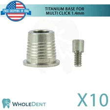 10X Titanium Base Cad/Cam With Length Of 4.5mm For Multi Unit 1.4mm Abutment