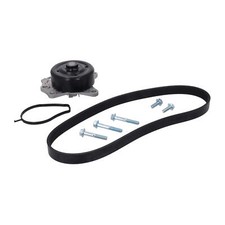 WASSERPUMPE KEILRIEMEN SATZ für CITROEN C1 PEUGEOT 107 TOYOTA AYGO YARIS ACKOJA
