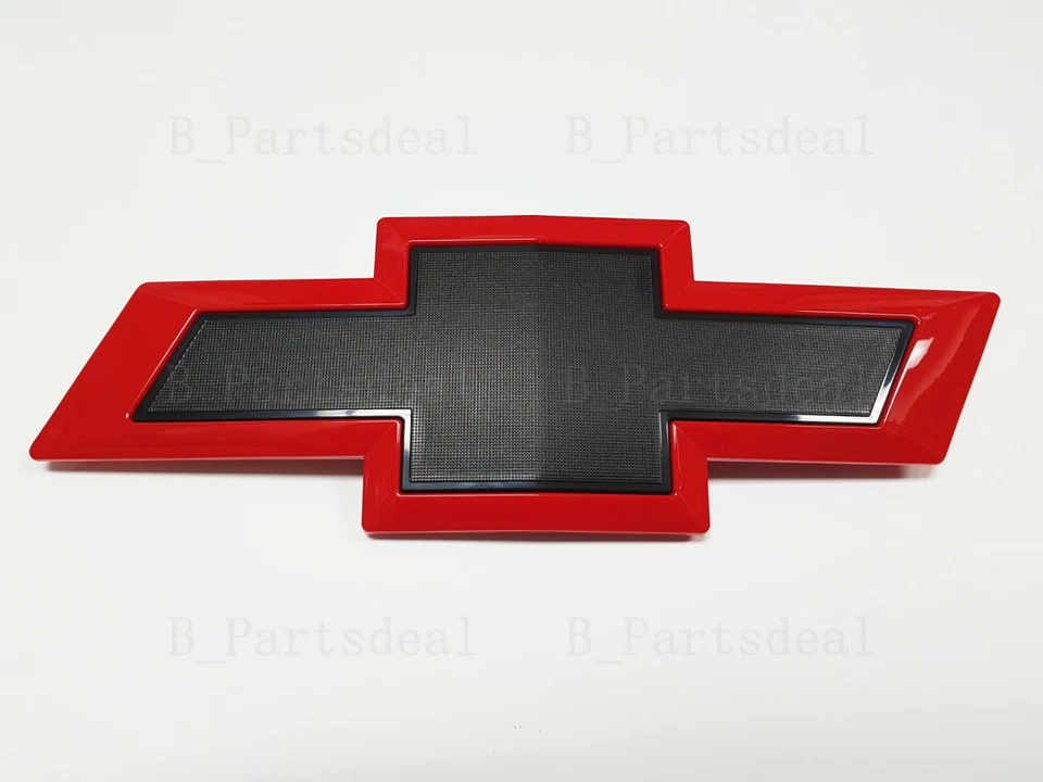 Красный черный передний задний галстук-бабочка эмблемы 2014-2015 Silverado Sierra 1500 2500HD 350 - Изображение 2 из 4