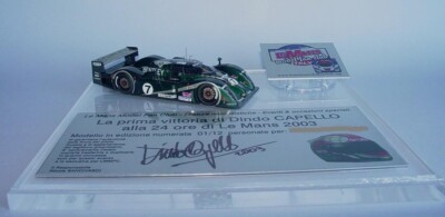 1/43 Limit Edition BENTLEY Speed 8 GTP #7 LE MANS 2003 Signature Dindo HAIR