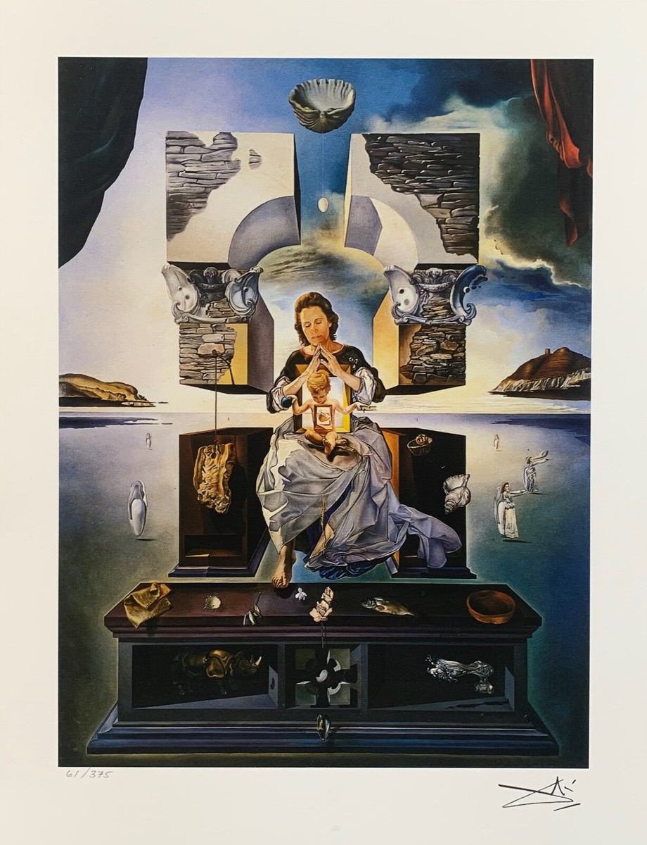 Salvador Dali MADONNA OF PORT LLIGAT Facsimile Signed Numbered
