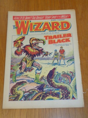 WIZARD #1866 18TH NOVEMBER 1961 DC THOMSON BRITISH WEEKLY COMIC*