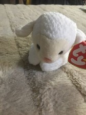 Original Collector 1996 Fleece The Lamb 4125 Ty Beanie Baby Babies Rare Mint PVC