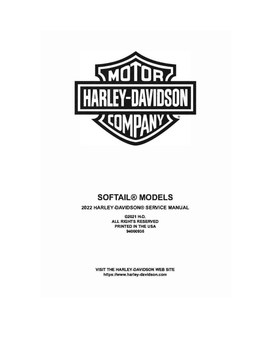 アクセサリー Harley-Davidson Bike Service Manual Printed Service Repair Work Shop Manual 2020 Harley Davidson