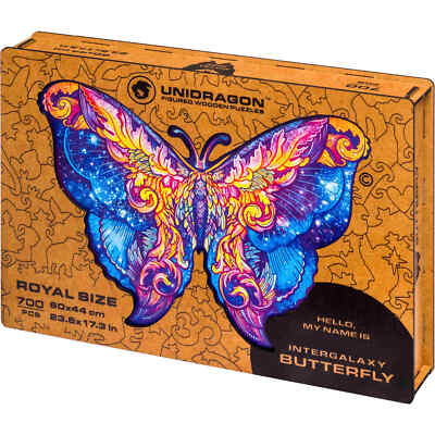 INTERGALAXY BUTTERFLY 木製ジグソーパズル 308ピース Unidragon Wooden Puzzle Intergalaxy Butterfly | eBay