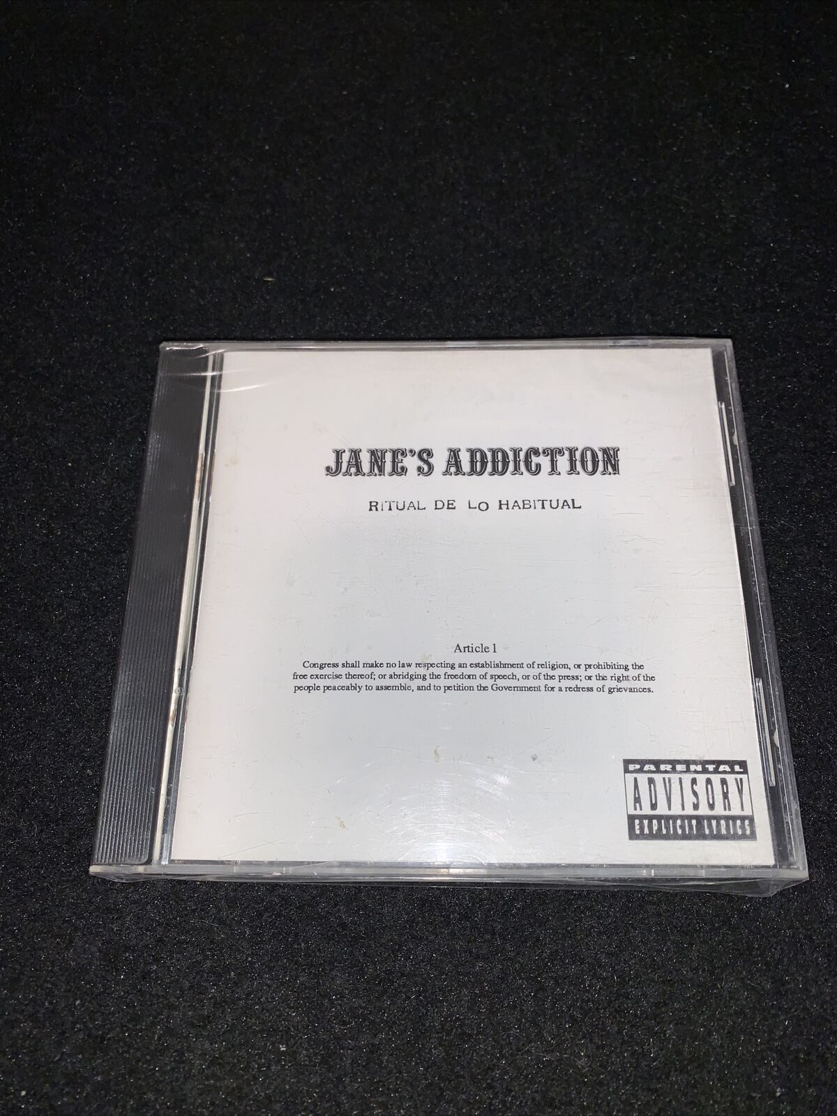 JANE’S ADDICTION • Ritual De Lo Habitual ~ BRAND NEW SEALED ~ Parental Advisory