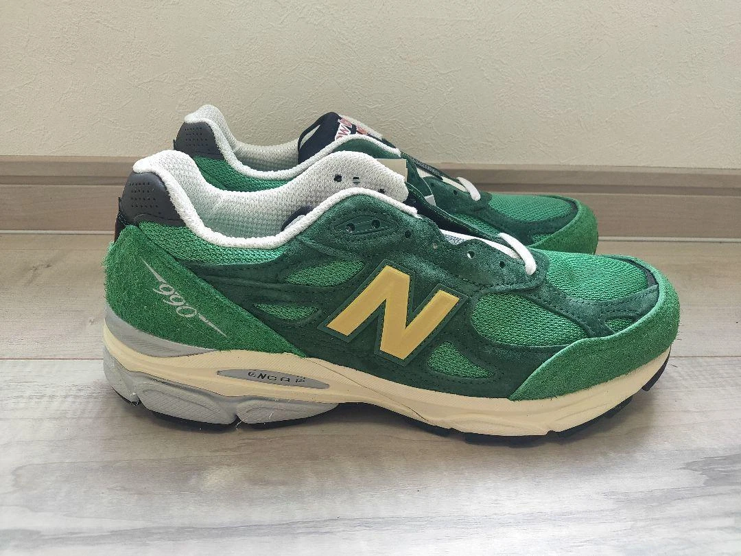26cm New Balance M990GG3 Green USA 990V3 | eBay