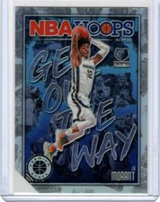 Ja Morant 2019-20 NBA Hoops Premium Stock Get Out The Way Holo Prizm #12 SSP 