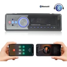 Single 1 Din USB/AUX/SD In-Dash Unit Car Stereo Radio FM MP3 Player Bluetooth
