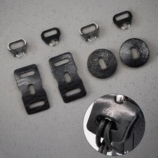 Strap Adapter Triangle Ring Camera Accessory Set with Genuine Leather Pad