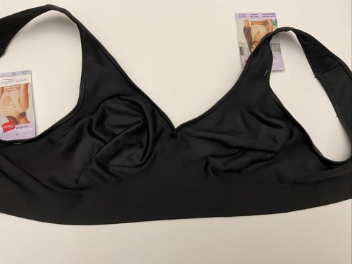 Hanes Bra Wirefree Wide Smooth Band ComfortFlex Fit Unlined cups Lightweight - 第 21/22 張圖片