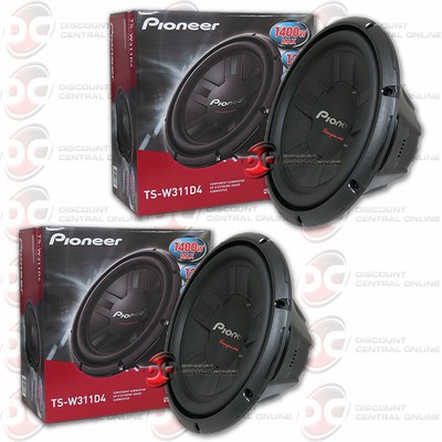 pioneer 12 inch subwoofer 1400 watts