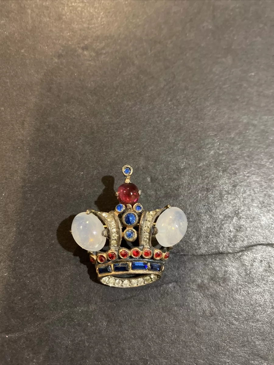 Trifari crown brooch outlet