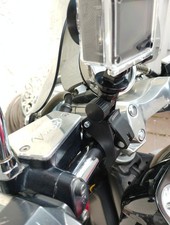 Sports Camera Bike Handlebar Mount Clamp Stand Adapter Base Holder Bracket