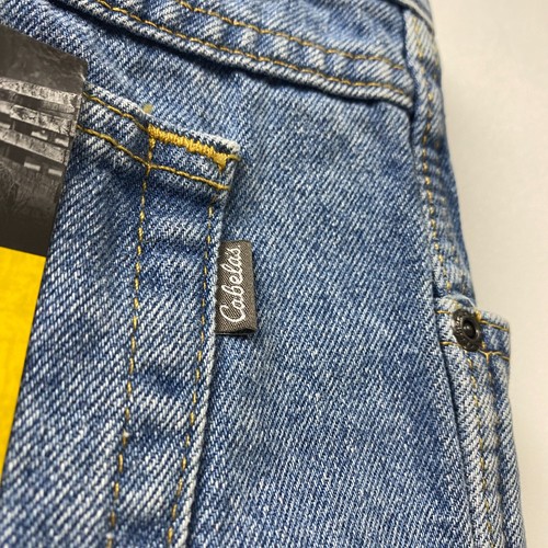Cabela's Classic Fit Jeans Herren 38x36 All Cotton Stonewash Blau Denim Straight - Bild 6 von 17