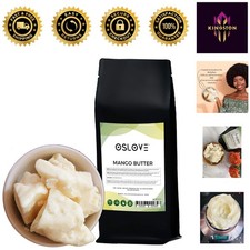 100 Pure Mango Butter - Moisturizing  Versatile for Salves, Soaps  More
