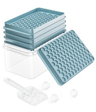 Mini Ice Cube Trays for Freezer - 0.6 IN Tiny...