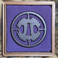 17/18th C. KATANA TSUBA TOKEI Japanese Samurai Sword Kozuka Fuchi Kashira Menuki