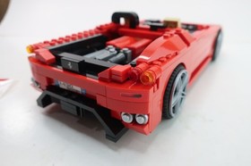 Lego 8671 Racers Ferrari 430 Spider 1:17 Scale Model - Incomplete