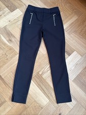 New Next Cigarette Trousers Uk 6 Petite Black