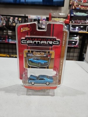 Johnny Lightning ''American Camaro'' 1969 Chevy Camaro RS/SS, Blue, 1:64, NIB