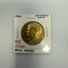 1964 Kennedy Half Dollar Gold-Plated 90% Silver Coin