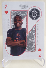 2025 PARKSIDE BEACHWOOD BRAND NWSL RACHEAL KUNDANANJI PLAYING CARD SEVEN HEARTS