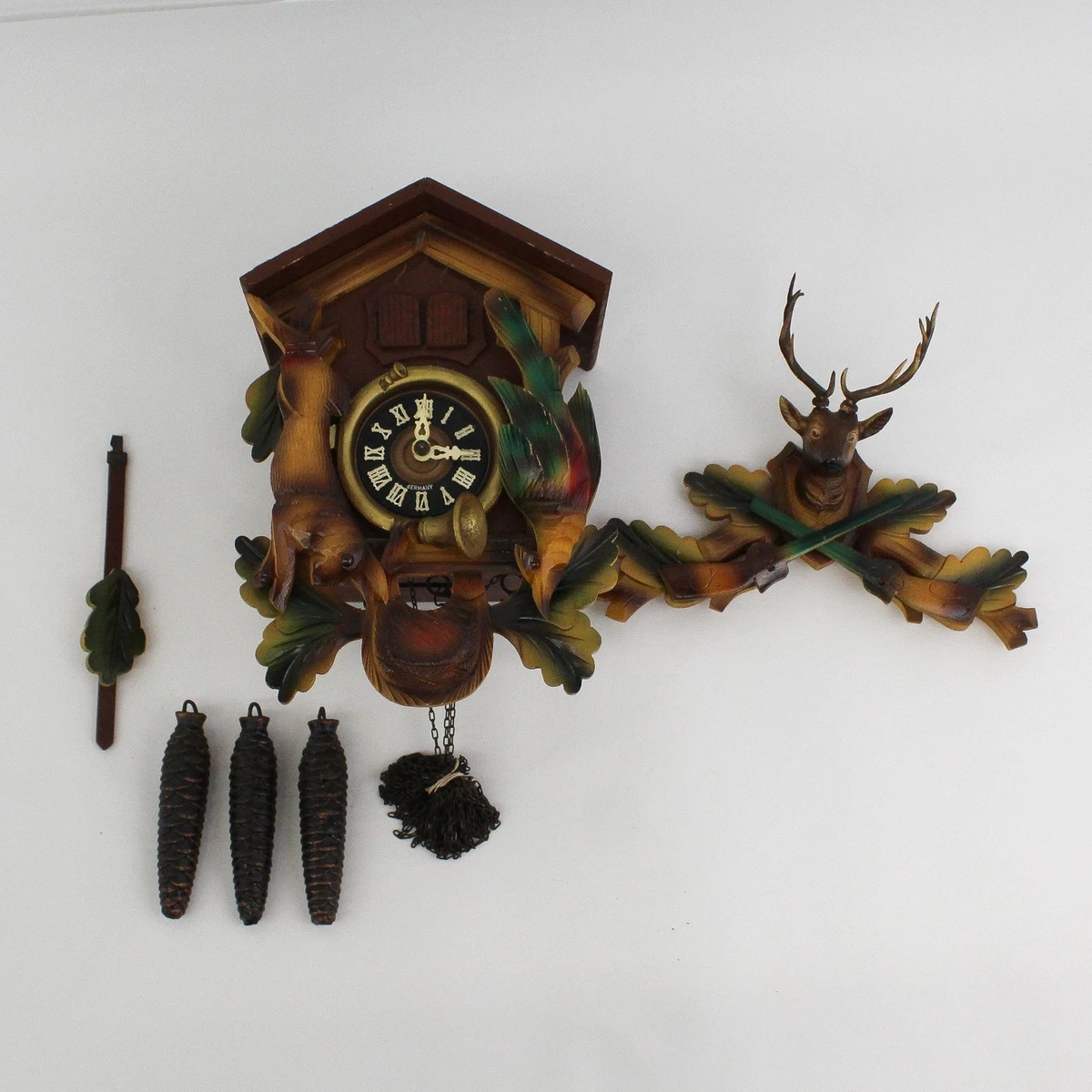 Coucou Pour Pièces - Horloge Murale Mécanique D'occasion - Sans Marque