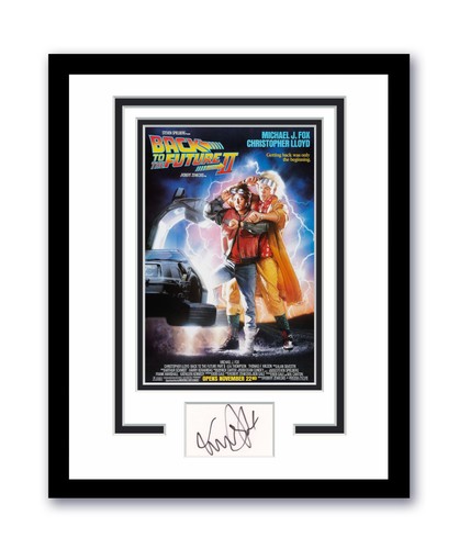 Back to the Future II Michael J. Fox Autographed 11x14 Framed Photo ACOA