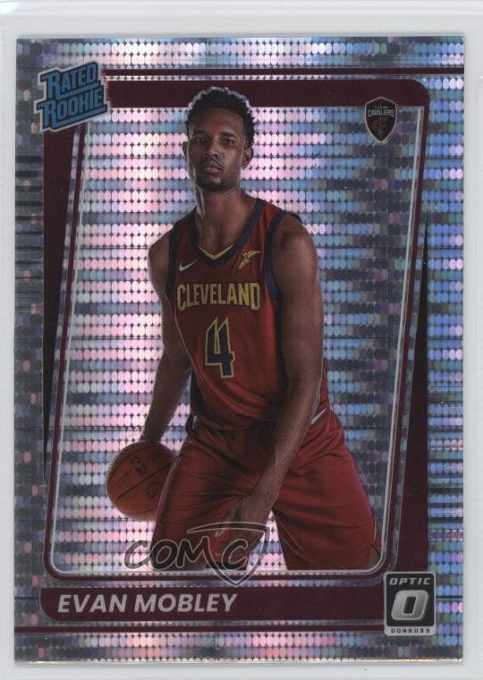 2021 Donruss Optic Rated Rookie Target Box Set Pulsar Prizm Evan Mobley #175 oh4
