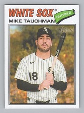Mike Tauchman 2026 Topps Heritage Chicago White Sox
