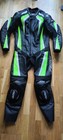 RST One Piece R 18 Leather Motorcycle Track Suit Leathers size L UK42 EU52 VGC