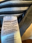 WOMENS PATAGONIA AHNYA PANTS SIZE L GREY STRIPED CONTRAST WAISTBAND — photo 10