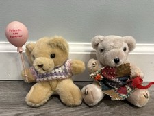 Vintage Russ Berrie Plush Bears