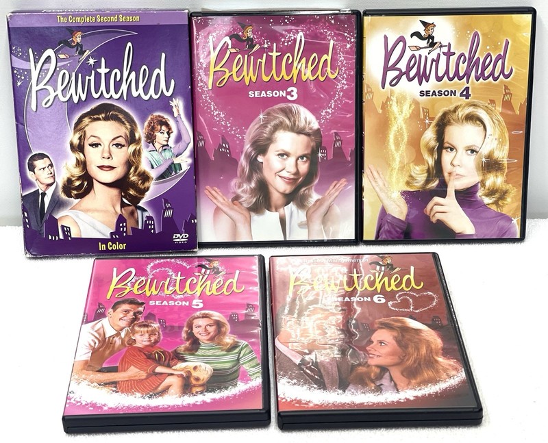 Mill Creek Bewitched TV Series DVD Lot: Seasons 2-6 NR In Color