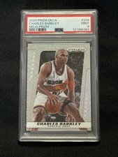 2024 Panini Prizm Deca Charles Barkley #228 Mojo Prizm 02/25 -PSA 9