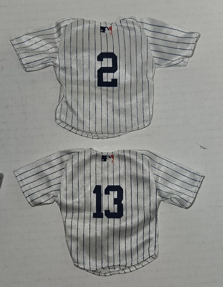 2005 Upper Deck Mini Jersey (4) New York Yankees DiMagio, Jeter, A-Rod, Randy J. - Image 4 of 4