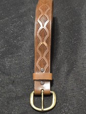 Vintage Usa Accessories Top Grain Leather Belt