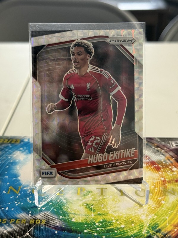 2025-26 Panini Prizm FIFA HUGO EKITIKE Prizm #97 Mosaic Liverpool FC