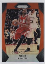 2017-18 Panini Prizm Orange Prizm 40/49 Nene #253 xx1