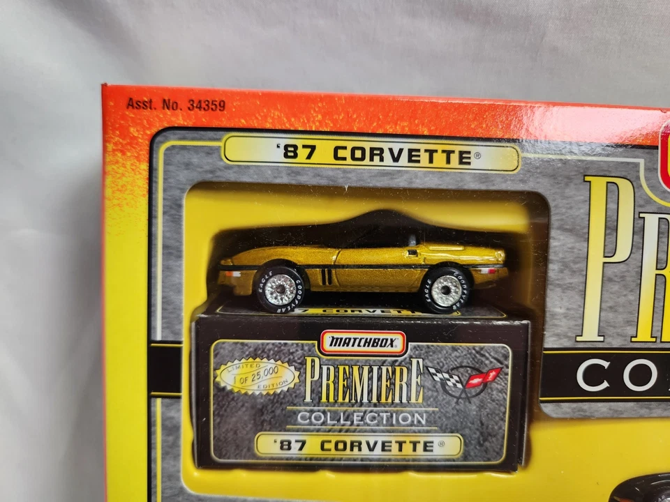 1996 MATCHBOX PREMIERE COLLECTION, Limited Edition 5 Corvette NIB Stk No 34359-3 - Image 3 of 4