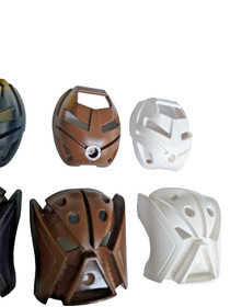 LEGO Bionicle Kanohi Full European Misprint Collection Matatu Ruru Kaukau Rare