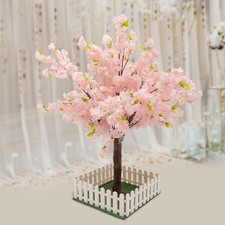 Artificial Cherry Blossom Tree Fake Sakura Tree For Bridal Bouquets Decor