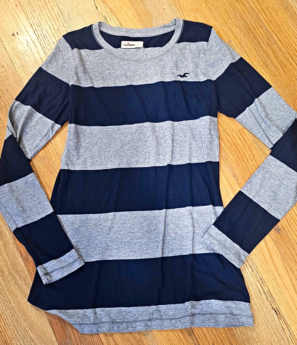 25+ Hollister Regular Size Striped Tops for Women for sale