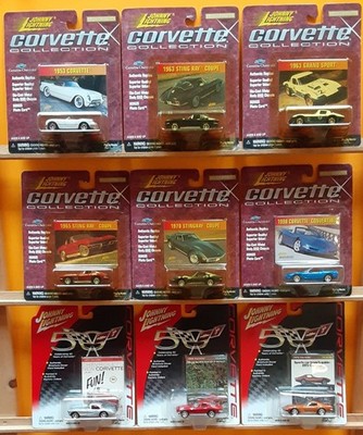 Johnny Lightning Corvette Collection/50 Years of Corvette Series ** YOU PICK **