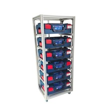 MoveRack 6f PROFI Regal für L-BOXX, Sortimo ...