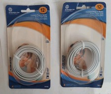 2 Southwestern Bell Freedom Phone 12' Line Cords